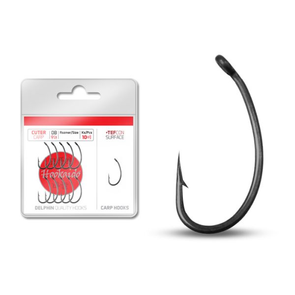 Hooks Delphin CUTER TEFCON / 10+1pcs size 8
