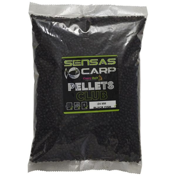 Sensas Black Fish Club Pellets 4mm Feeding pellets 10kg