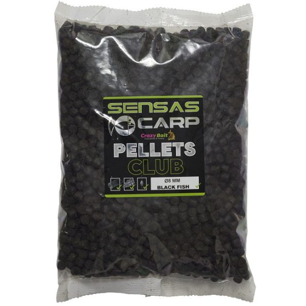 Sensas Black Fish Club Pellets 14mm Feeding pellets 10kg