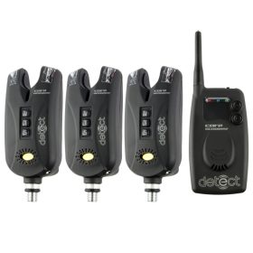 Carp Academy Detect Electronic Bite Alarm 3+1 Set