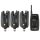 Carp Academy Detect electric bite alarm 3+1 set