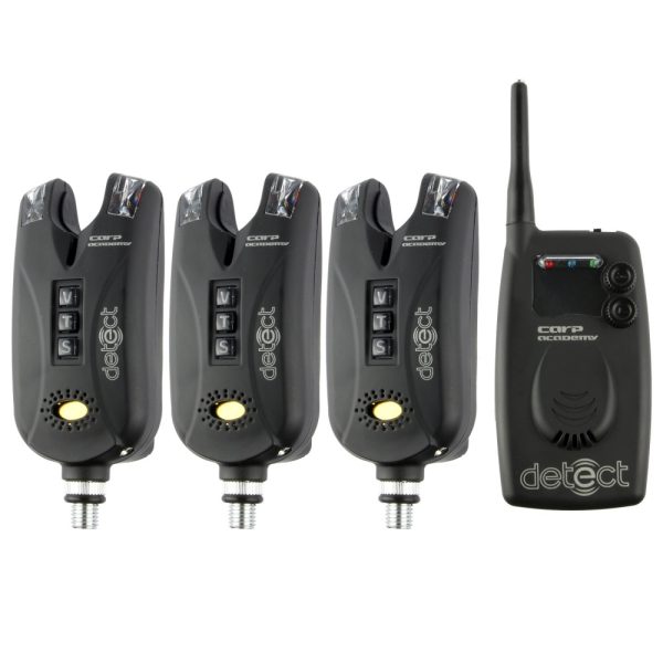 Carp Academy Detect electric bite alarm 3+1 set