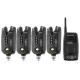 Carp Academy Detect electronic bite alarm 4+1 set
