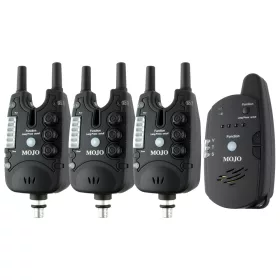 Carp Academy Mojo XTI Electronic Bite Alarm 3+1 Set