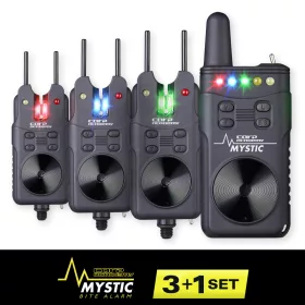 Carp Academy Mystic Electronic Bite Alarm 3+1 Set