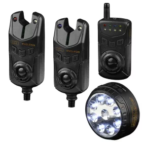 Carp Academy Endless electronic bite alarm 2+1 +tent lamp