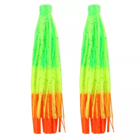 Reiva Silicone Skirt Green-Yellow-Orange 9cm 2pcs