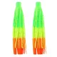 Reiva Silicone Skirt Green-Yellow-Orange 9cm 2pcs