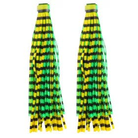 Reiva Silicone Skirt Green-Yellow 9cm 2db