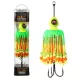 Nevis Green-Yellow-Red Bullet Head Teaser 150gr