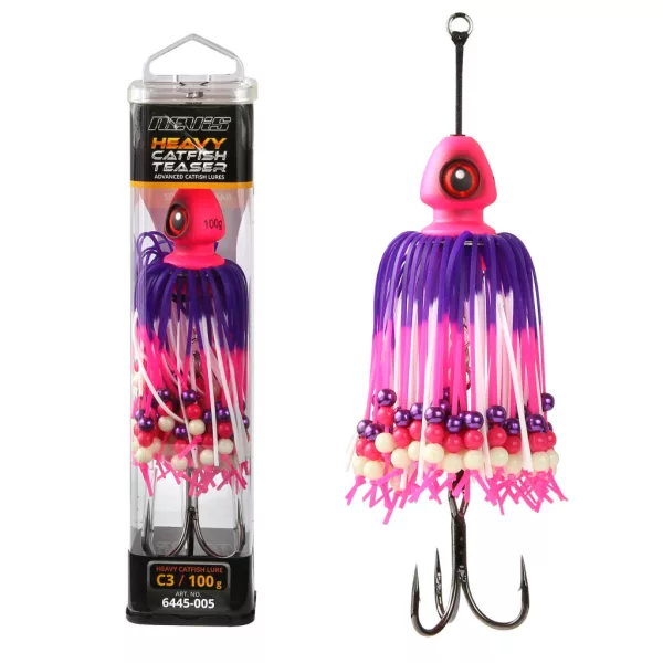 Nevis Pink-Purple Bullet Head Teaser 100gr