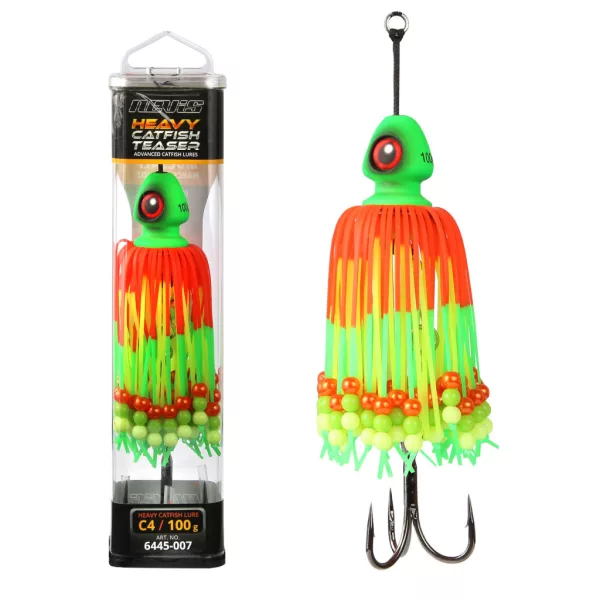 Nevis Orange-Yellow-Green Bullet Head Teaser 150gr
