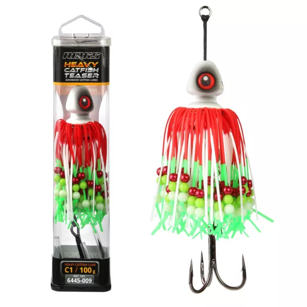Nevis Red-White-Green Bullet Head Teaser 150gr
