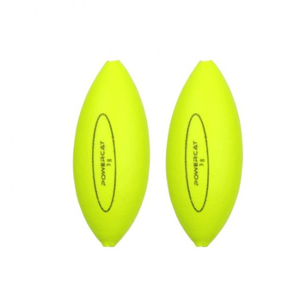 Nevis Powercat Micro U-Float 1.5gr Fluo Yellow Predator Float 2pcs