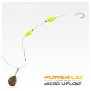 Nevis Powercat Micro U-Float 1.5gr Fluo Yellow Predator Float 2pcs