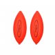 Nevis Powercat Micro U-Float 3gr Orange Predator Fish Mid-water Float 2 pcs