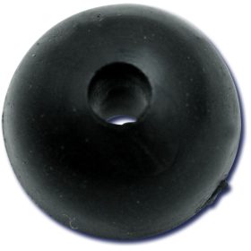 Black Cat Rubber Shock Bead 10Pieces O10Mm
