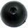 Black Cat Rubber Shock Bead 10Pieces O10Mm