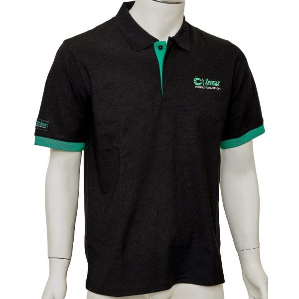 Sensas Polo Fashion Club Black T-shirt L