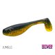 Delphin FATTY rubberfish JUNGLE 100mm - 5pcs