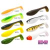 Delphin FATTY rubberfish CAROT 120mm - 5pcs