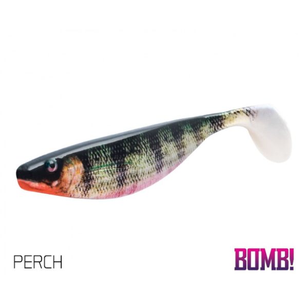 Delphin HYPNO rubber neck 3D PERCH 130mm - 2pcs