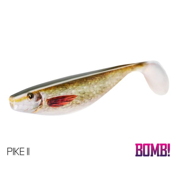Delphin HYPNO rubber neck 3D PIKE II 130mm - 2pcs