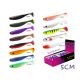 Delphin Rippa Gumihal Carot 5cm 5pcs