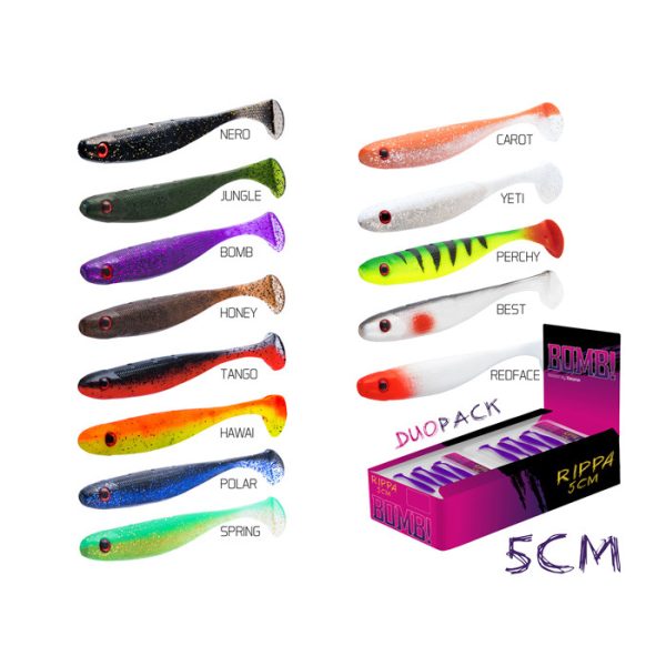 Delphin Rippa Gumihal Best 5cm 5db