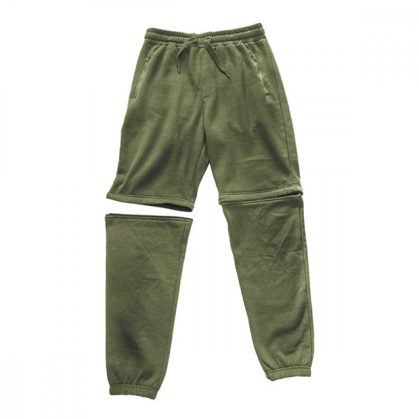 Navitas Zip Off Jogga Green Sweatpants M