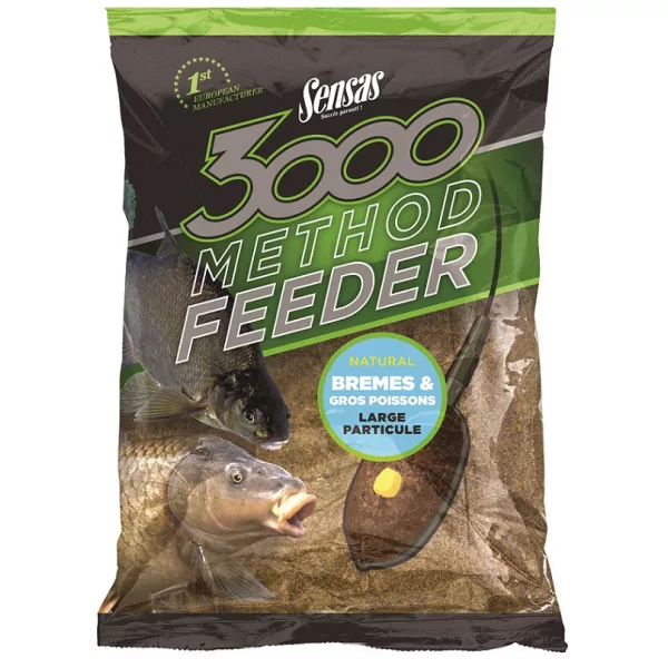 Sensas 3000 Method Bream - Big Fish Groundbait 1kg