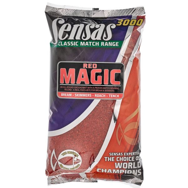 Sensas 3000 Magic Red Feed 1kg
