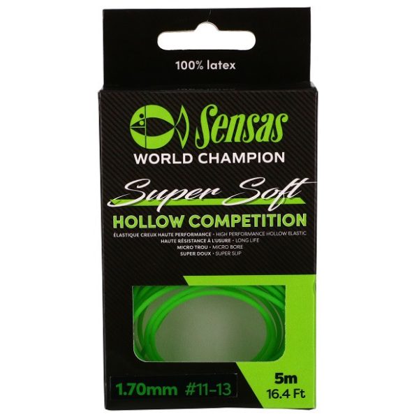 Sensas Hollow Competition Super Soft 1,7mm 5m Hollow Tube Rubber