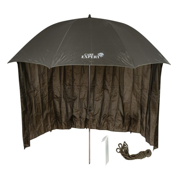 Carp Expert Umbrella W/ Shelter 250Cm