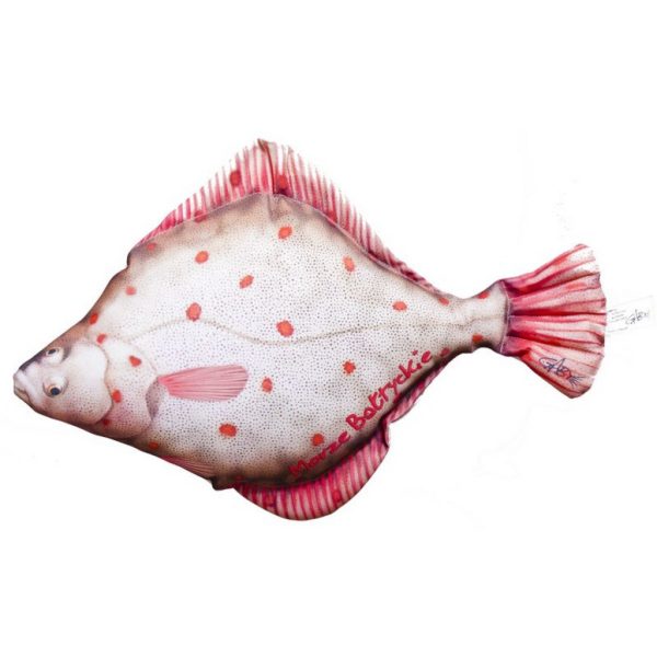 EnergoTeam The Flounder 40cm Fish Pillow