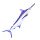 EnergoTeam The Monster Blue Marlin Lit Up 200cm Fisherman Pillow