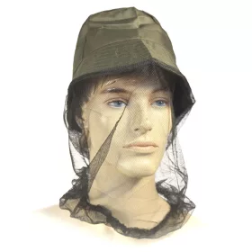 EnergoTeam Outdoor Olive Green Mosquito Net Cap