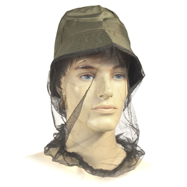 EnergoTeam Outdoor Oil Green Mosquito Net Cap