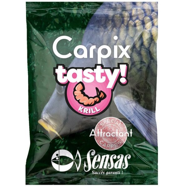 Sensas Carpix Tasty Krill Por Attractor 300gr
