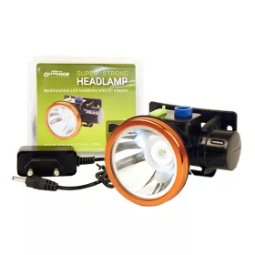 Outdoor Super Strong Headlamp with DC Adapter