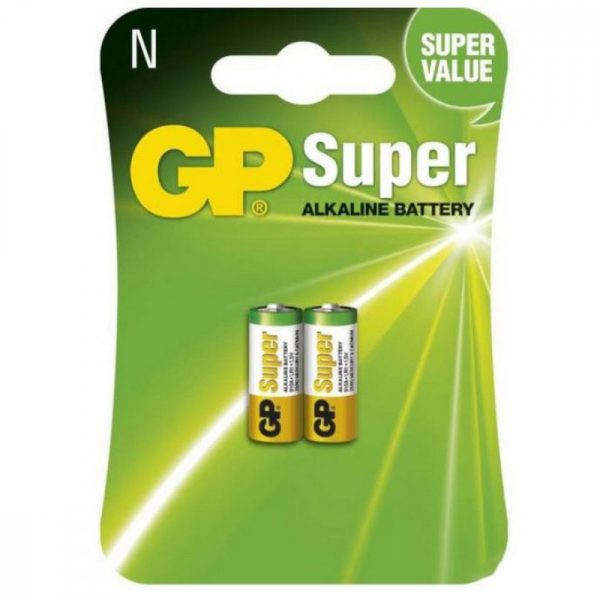 Gp 910A Super Alkaline Battery (Lr1,N) 1.5V Blister/2 B1305