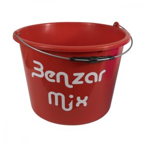 Benzar Mix Bucket 12 L Red