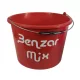 Benzar Mix Bucket 12 L Red
