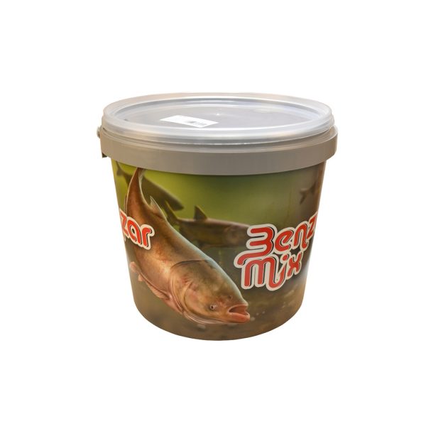 Benzár Mix Fito Grey Bucket with Lid 5l