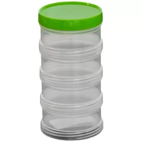 SCREW-ON PLASTIC BOX 4-PIECE - Tackle box