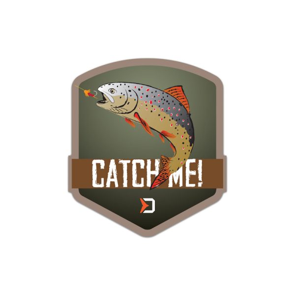 Delphin CatchME! Sticker TROUT