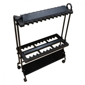 Black Metal Rod Holder