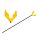 Carp Expert U-Shaped Rod Rest Yellow 45cm
