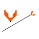Carp Expert U-Shaped Rod Rest Orange 45cm