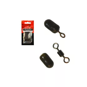 Carp Expert 8 Barrel Swivel with Rubber Stopper 10pcs